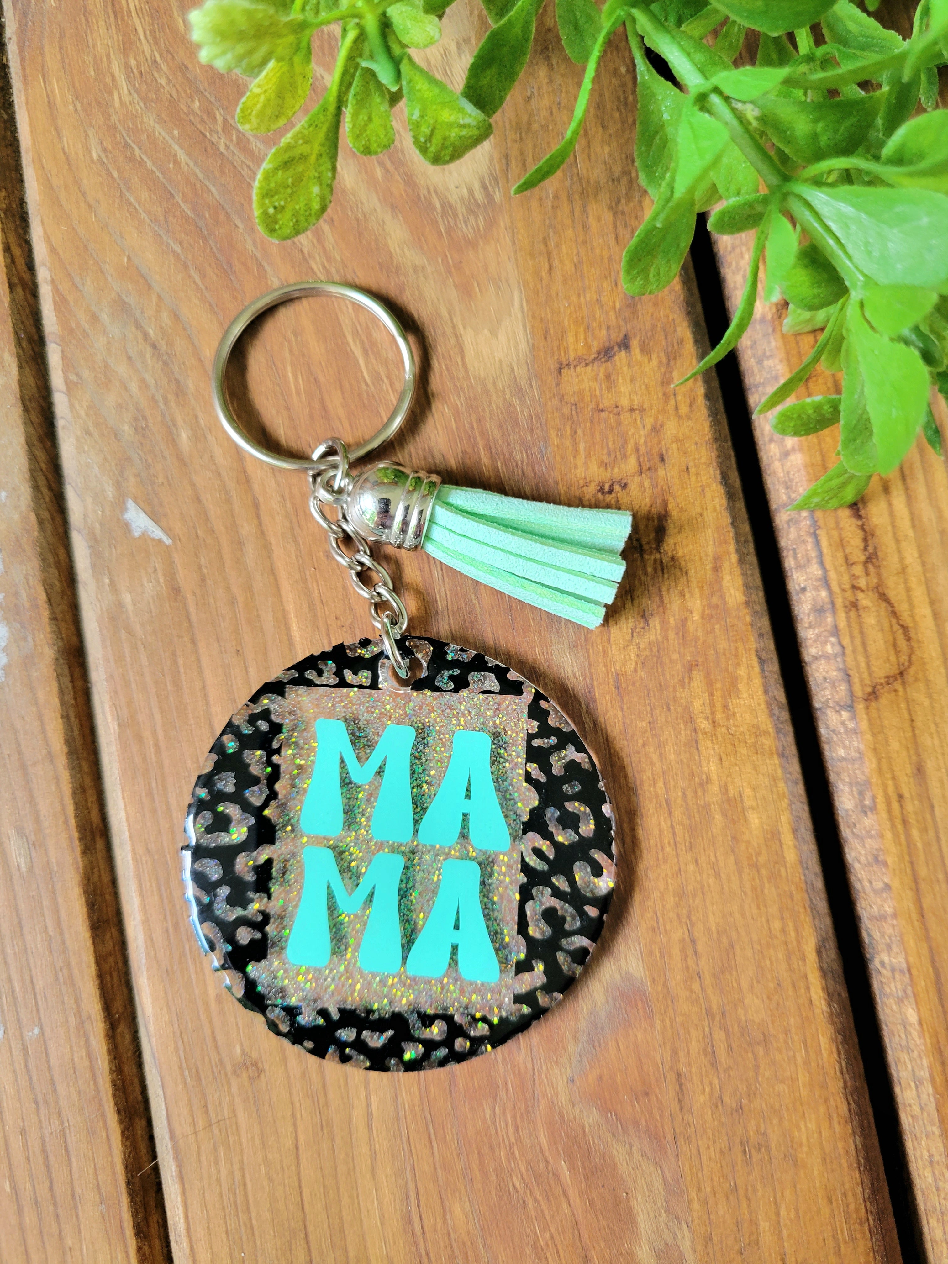 Boymom Keychain - Happy Multicolor - Fynnleigh Mae & Co